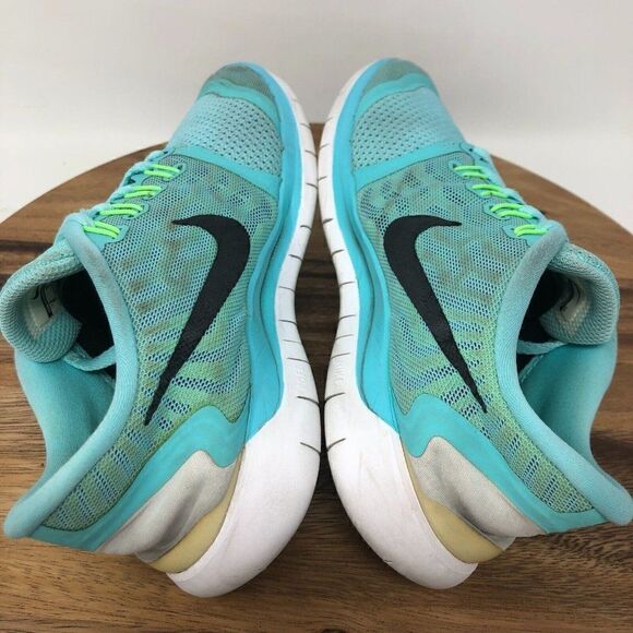 Nike Free 5.0 Womens Size 6 Blue White Shoes Sneakers Running 724383-400 - Picture 5 of 8